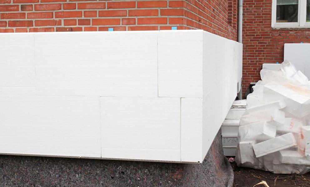 4 different external wall insulation systems