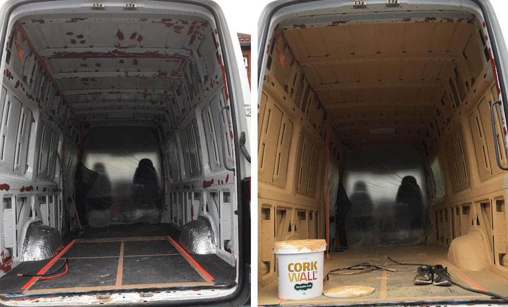 choosing van insulation for hot weather